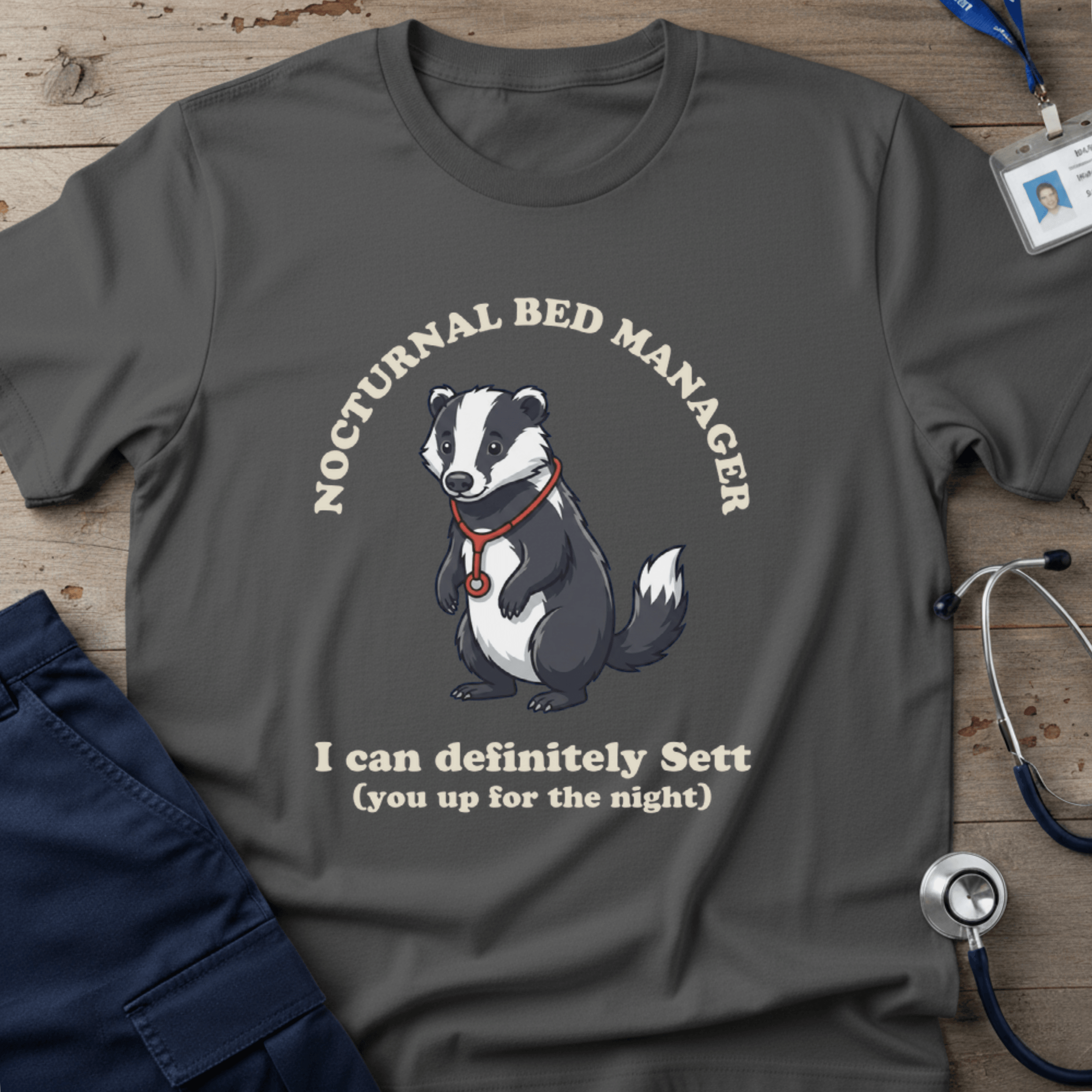 Bed Badger T-Shirt