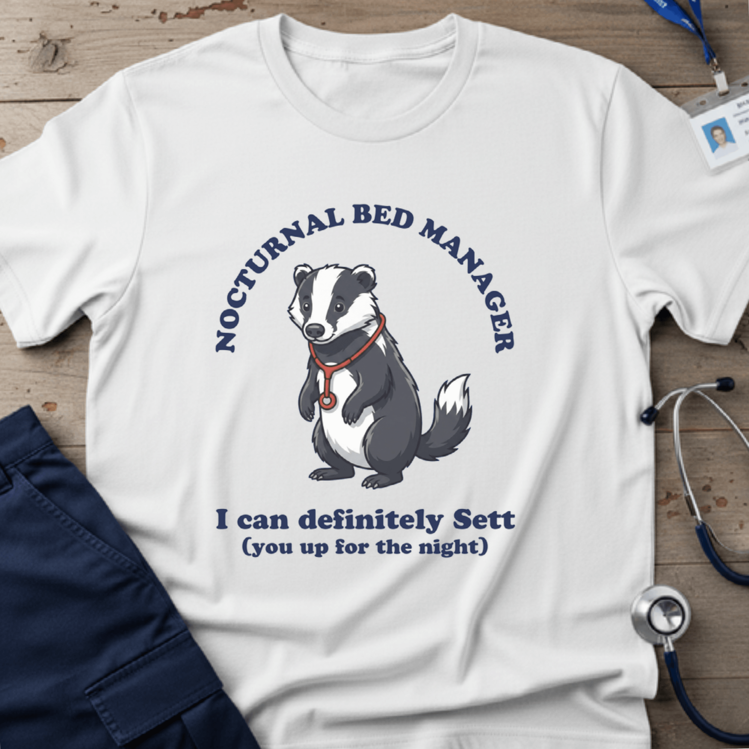 Bed Badger T-Shirt