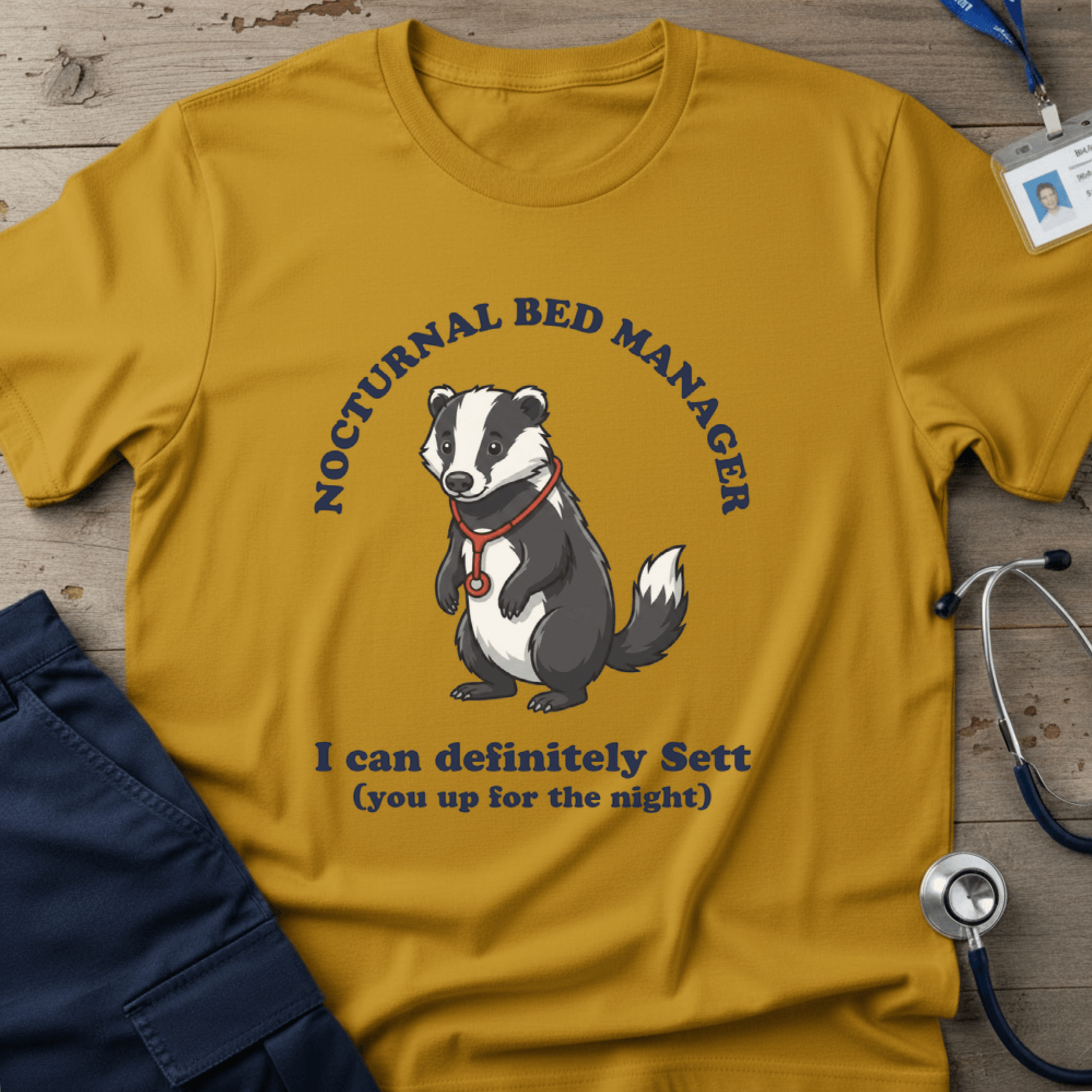 Bed Badger T-Shirt