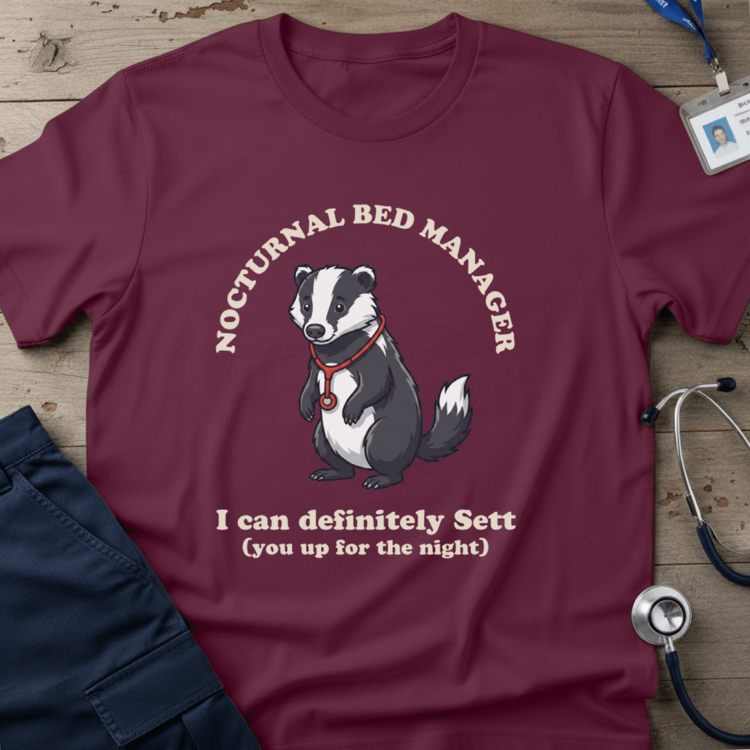 Bed Badger T-Shirt