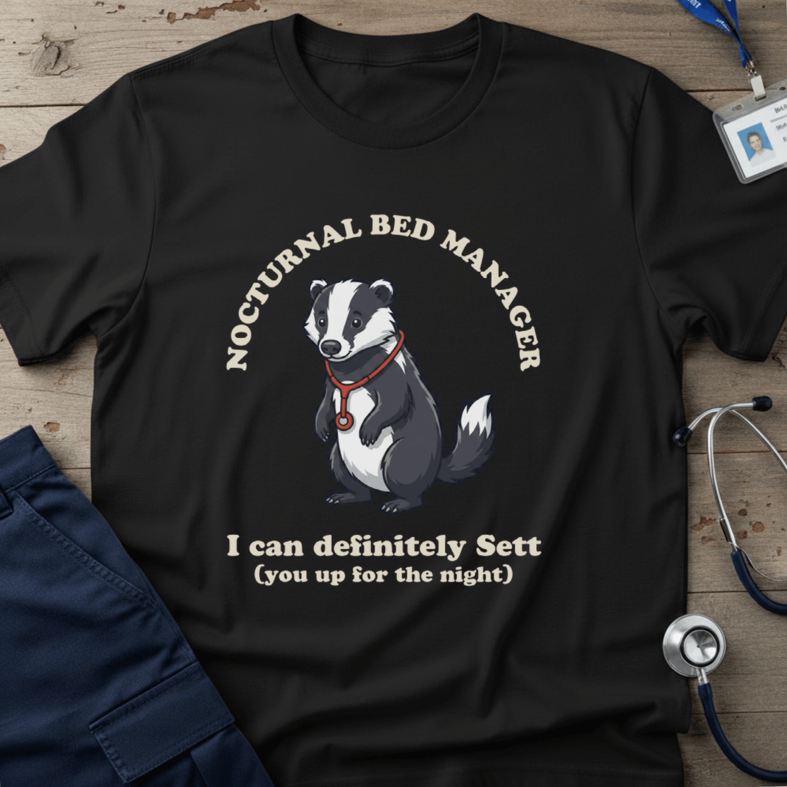Bed Badger T-Shirt