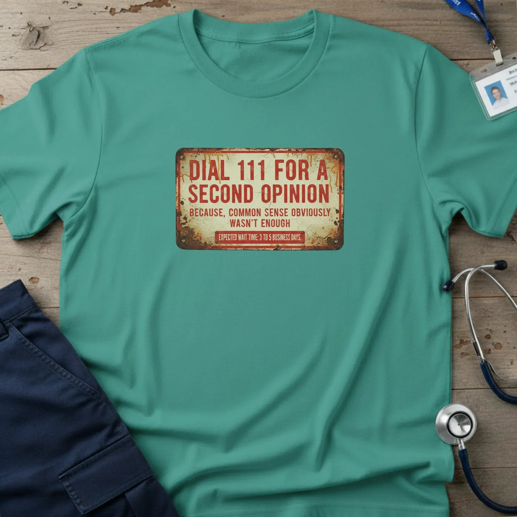 Dial111ForASecondOpinionT-Shirt-7_d1ba1a28-e309-4bcf-88dd-2d5f2dc9434f - Tees That Care
