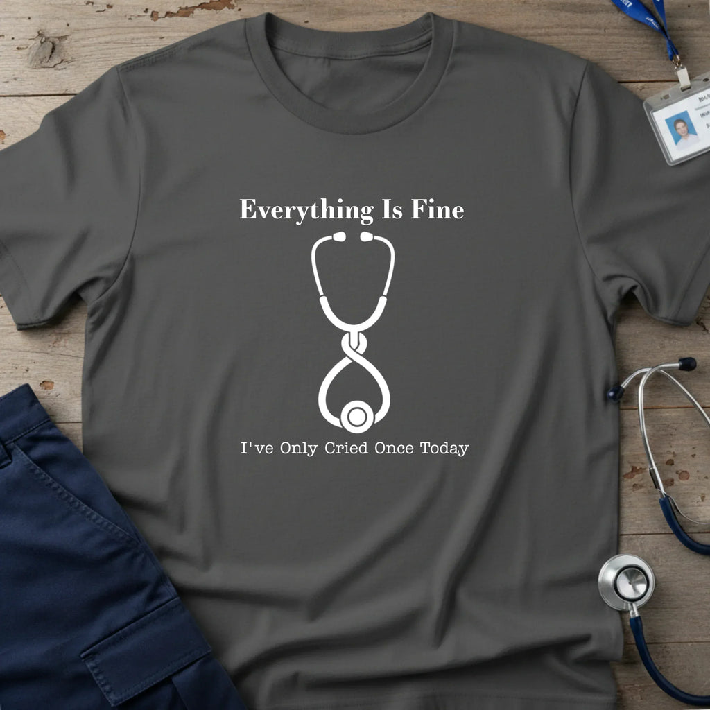 EverythingIsFineT-Shirt-1_7be29504-2b38-4c65-bc01-8240e14febde - Tees That Care