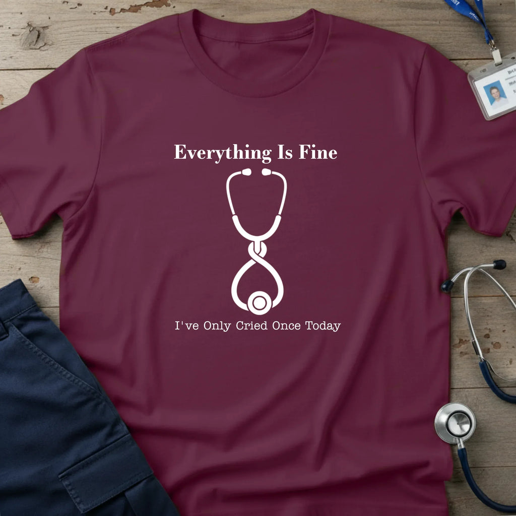 EverythingIsFineT-Shirt-3_e809344c-96ea-489e-8032-6ea442739a5c - Tees That Care
