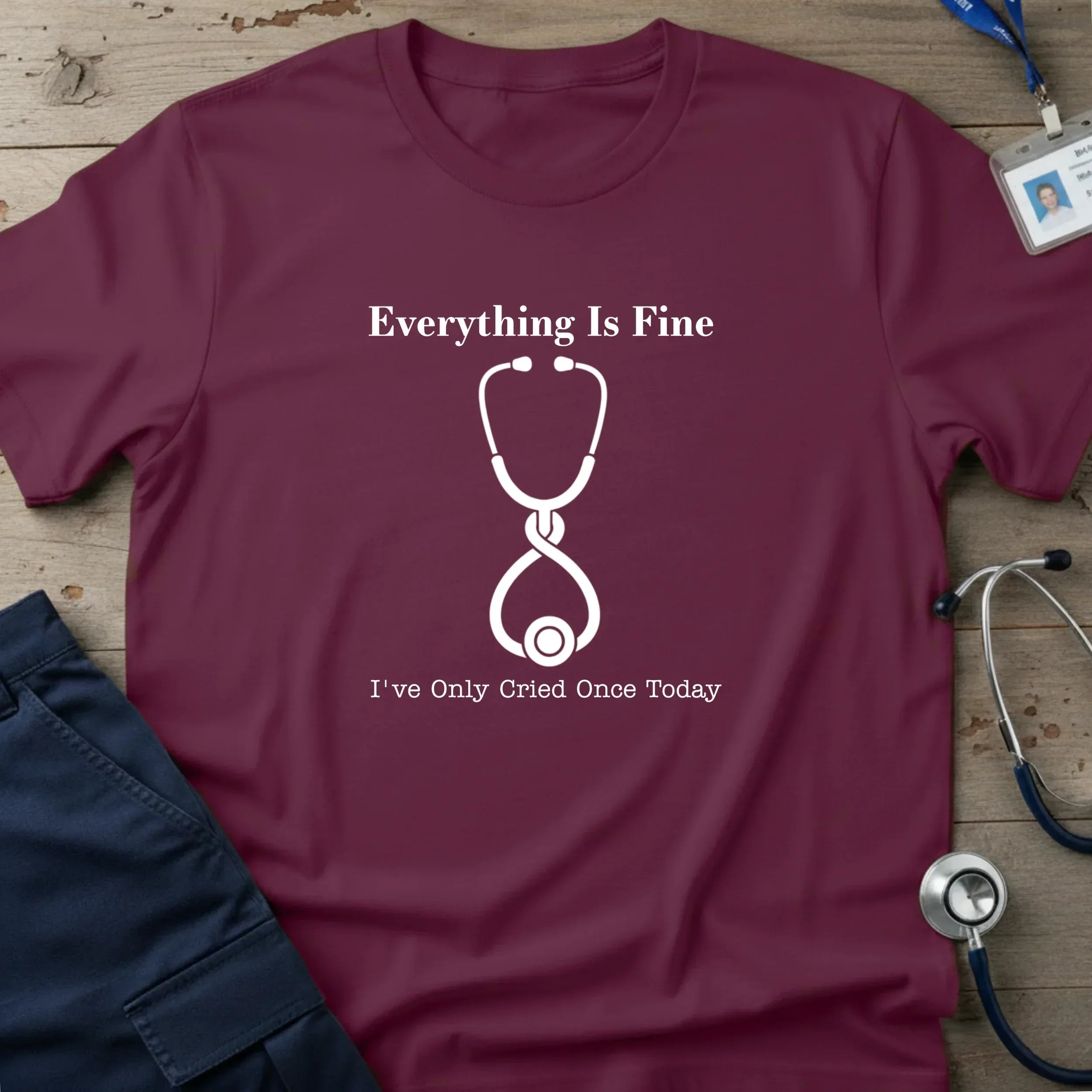 EverythingIsFineT-Shirt-3_e809344c-96ea-489e-8032-6ea442739a5c - Tees That Care