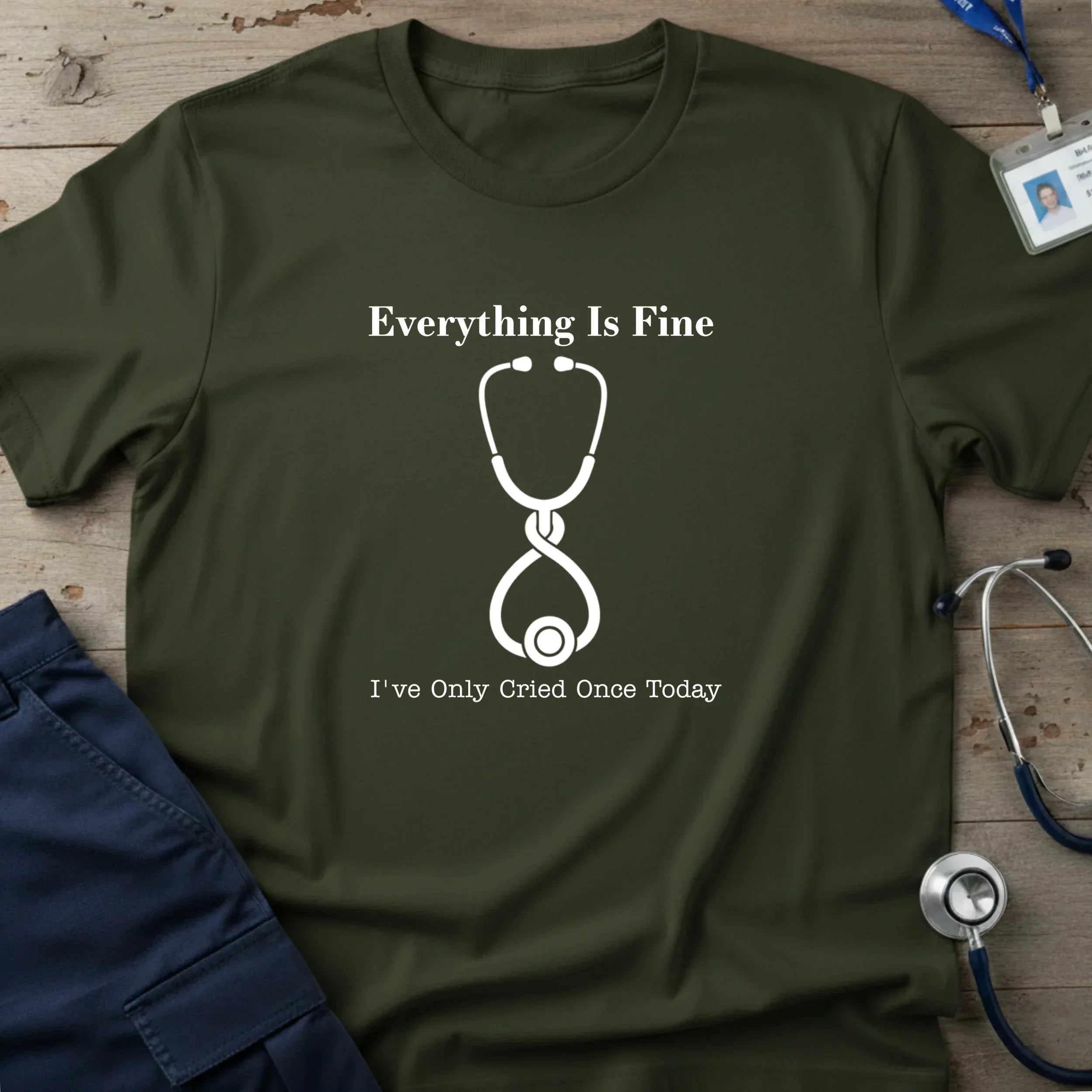 EverythingIsFineT-Shirt-4_29c987e9-6c09-4cea-9583-8ca7a057c0f3 - Tees That Care