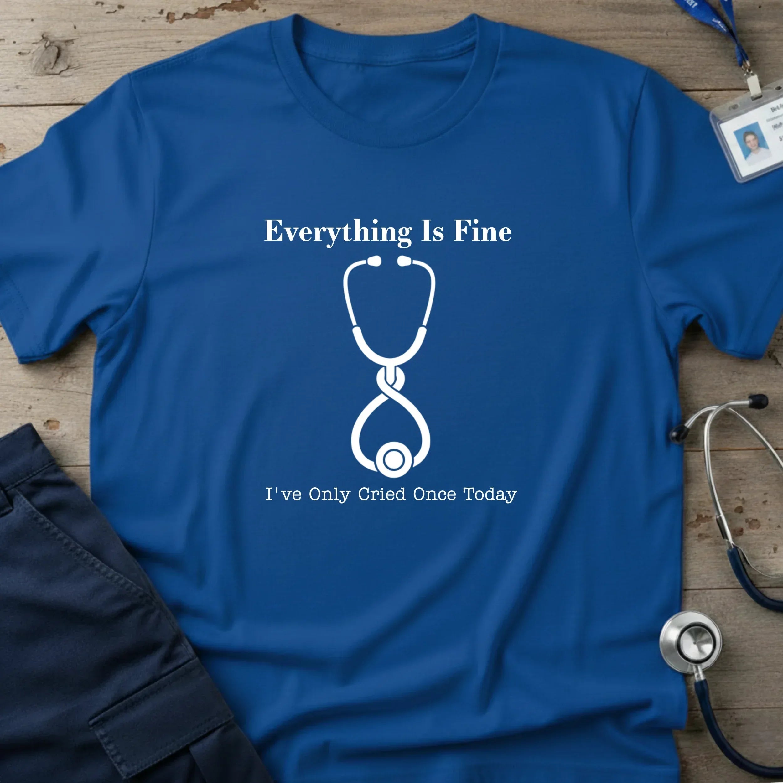 EverythingIsFineT-Shirt-8_287fdf5a-75f5-46a6-ab9d-5a5fc021c87c - Tees That Care
