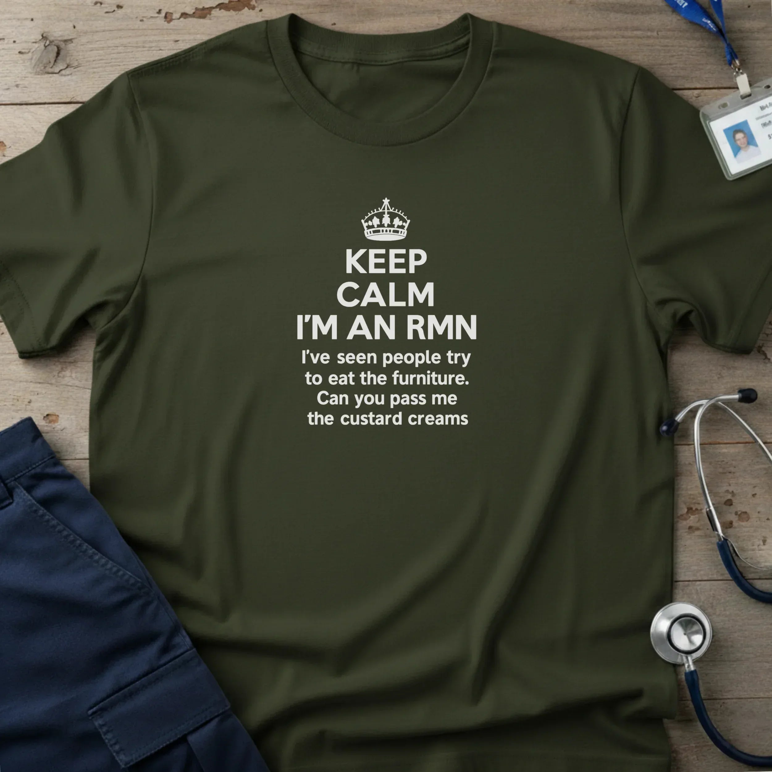 KeepCalmI_mAnRMNT-Shirt-4 - Tees That Care