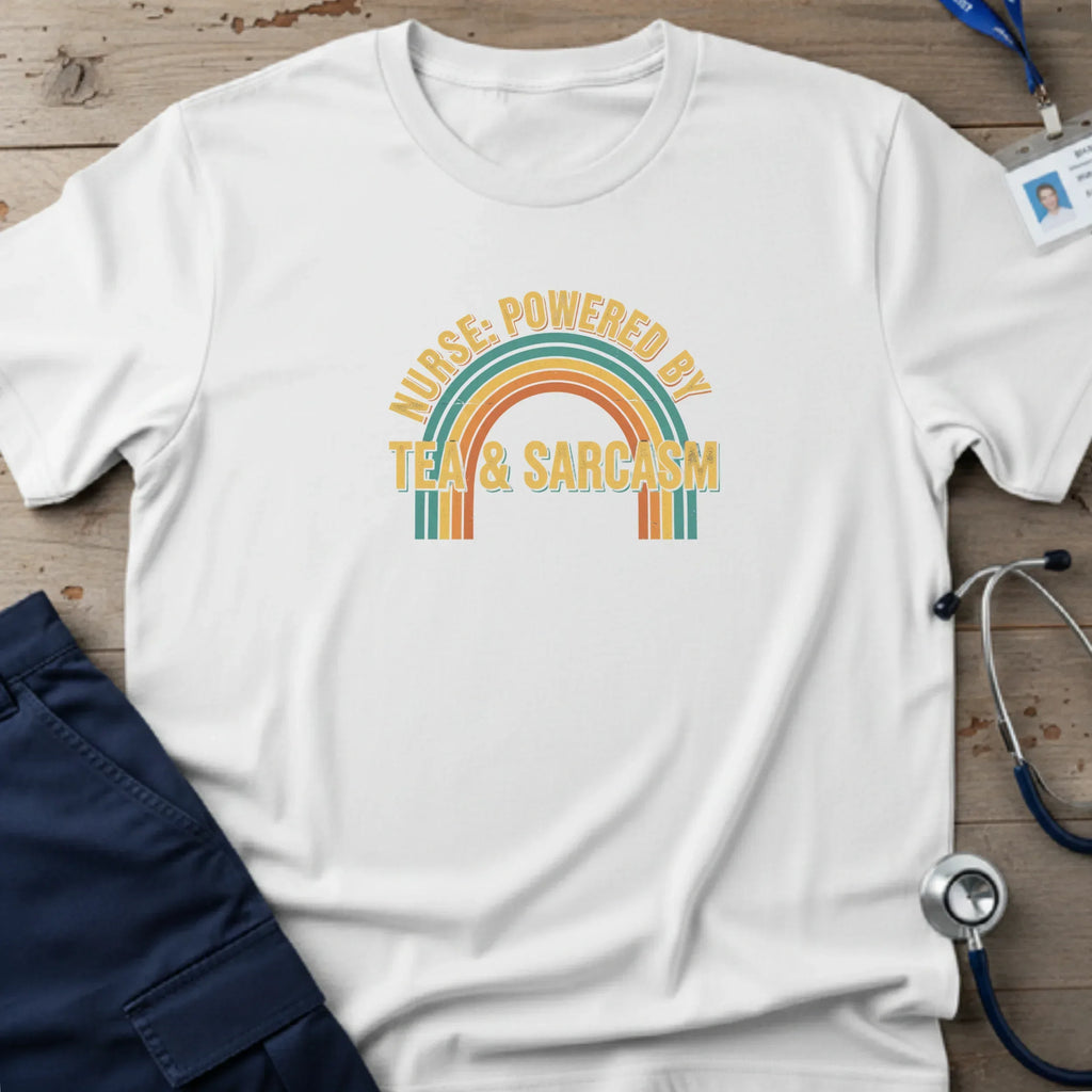 NursePoweredByTea_SarcasmT-Shirt-10_3b0efca9-a707-4302-902b-77752b1f95f5 - Tees That Care