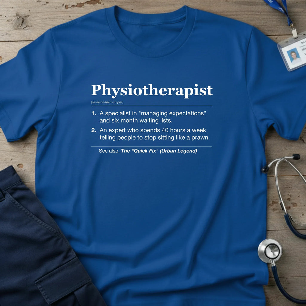 Physiotherapist_Noun_T-Shirt-8_af3e14c5-e84d-4e21-99ec-4a4fae1f666d - Tees That Care