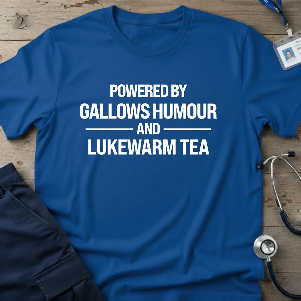 PoweredByGallowsHumourT-Shirt-8_87c0fad9-c06c-4c74-ad77-476f0b208155 - Tees That Care